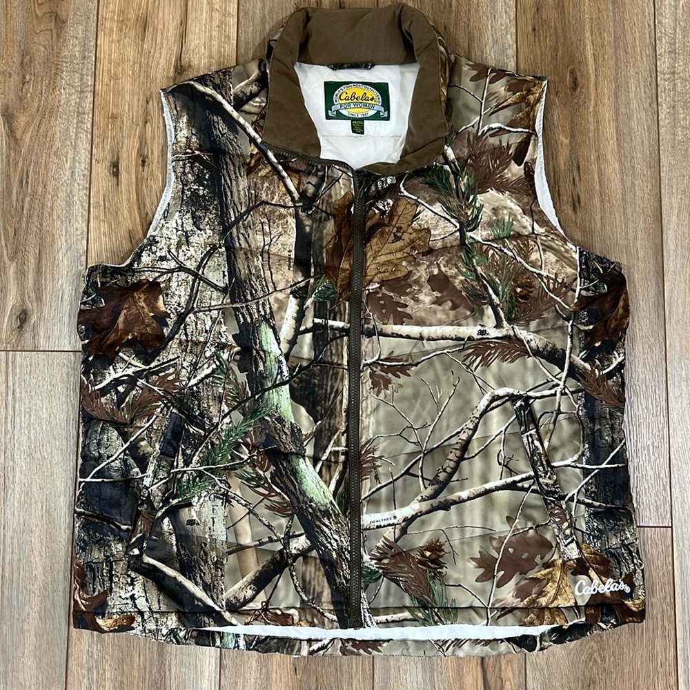Cabela’s Women’s 2XL Camo Puffer Vest